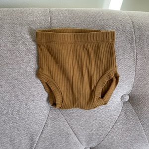 Quincy Mae Ribbed Bloomers- Mustard